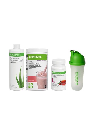 Herbalife 1 Ahududulu Shake Ahududu 50gr Çay Aloe Başlangıç Seti 16 Hek1037