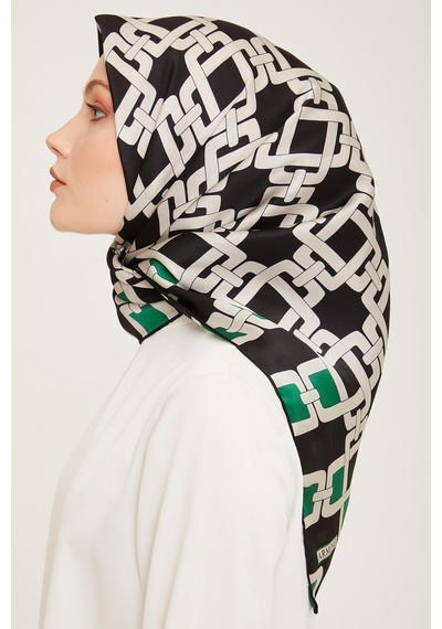 Armine Twill İpek Eşarp 23ka9007 52 - Turuncu