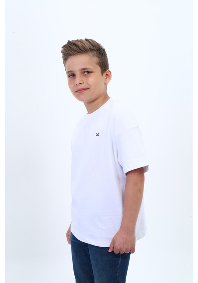Toontoy Kids Toontoy Erkek Çocuk Pamuklu Bisiklet Yaka Kısa Kollu Düşük Omuz Baskılı Basic Tişört 22978 Beyaz Toontoy Kids Toontoy Erkek Çocuk Pamuklu Bisiklet Yaka Kısa Kollu Düşük Omuz Baskılı Basic Tişört 22978 Beyaz