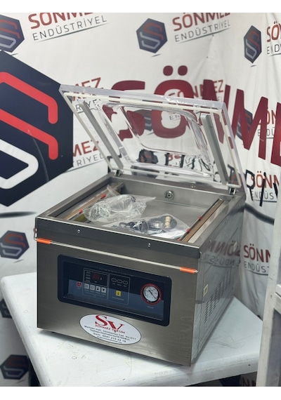 Sönmez Vakum 51 Cm Çift Çene Peynir Sucuk Et Gıda Vakum Makinesi