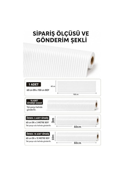 Deconitte Statik Pliseli Görünüm Buzlu Cam Filmi Yapışkansız Mahremiyet Pencere Kaplama Folyo Pvc Ev 60x100cm