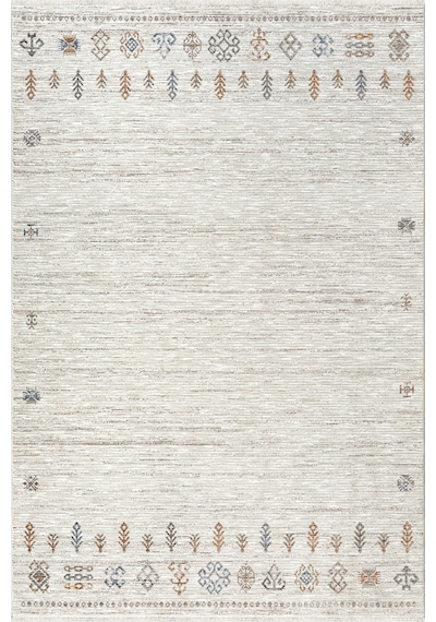 Merinos Halı Valeria Serisi 91003-060 Vintage Etnik Desenli Salon Oturma Odası Halısı Çok Renkli