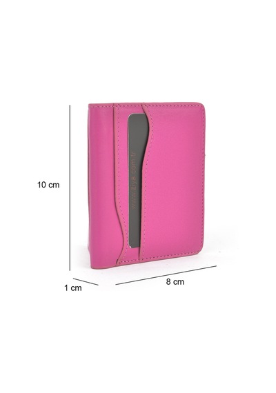 Ziya, Unisex Hakiki Deri Kartlık 1539852z02 Fuşya 1539852z02 555 Fuşya