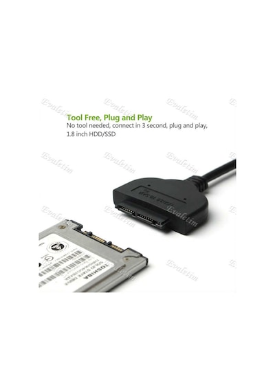 Usb 3.0 To Micro Sata 1.8 7+9 Pin Hdd Hard Disk Kablosu 5132P Mi
