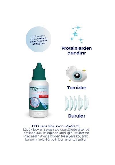Tto Lens Solüsyonu 6X60 Ml