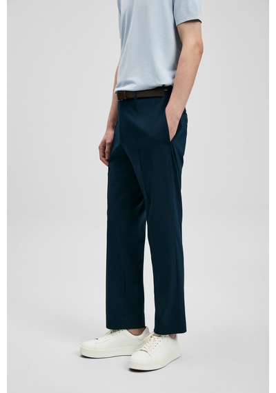Lufian Sam Smart Erkek Chino Pantolon Slim Fit Lacivert Lacivert 111190370100200