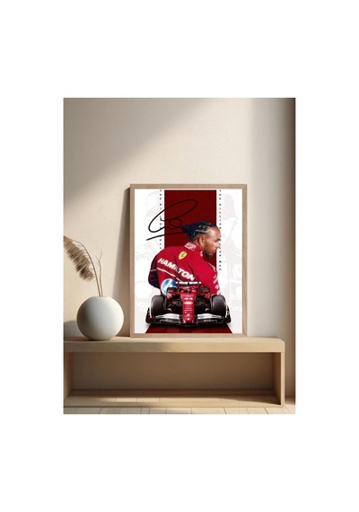 F1 Lewis Hamilton Doğal Ahşap Çerçeveli Tek Parça Dekoratif Tablo Çok Renkli - 819009663 Çok Renkli F1 Lewis Hamilton Doğal Ahşap Çerçeveli Tek Parça Dekoratif Tablo Çok Renkli - 819009663 Çok Renkli