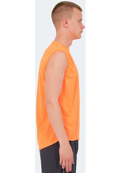 Slazenger RAJYA Erkek Kolsuz Turuncu Tişört