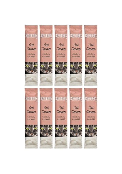 Ton Balıklı Kedi Kreması 15 G X 10 Adet