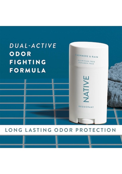 Native Sea Salt & Cedar Alüminyumsuz Stick Deodorant 65gr