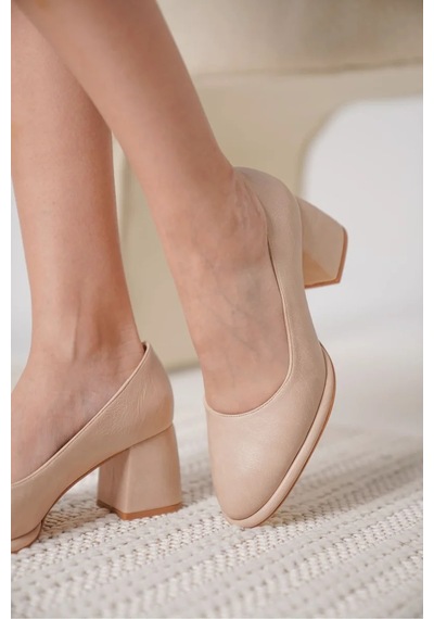 Trendella Nude Cilt Kadın Stiletto Tr18ms05d Siyah