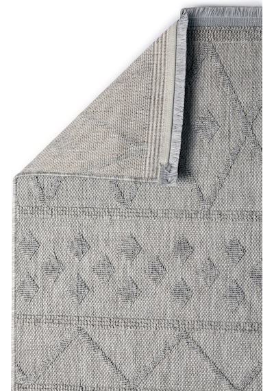 Seyran Loopy 620 Gri Halı Ince Mutfak Kilim Salon Kesme Halı Yolluk Gri