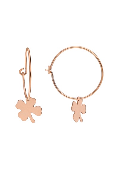 Glorria Gümüş Yonca Küpe N11.31276