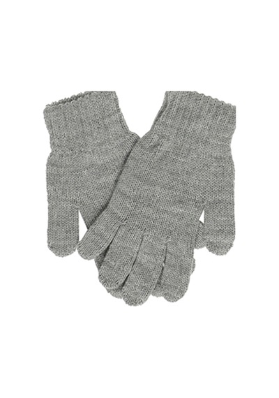 Kız Çocuk Gri Şapka Eldiven Set 4614874 2222GK19008
