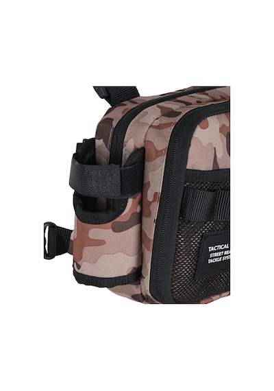 Fujin Tactical Vest Brown Camo Balıkçı Çantası