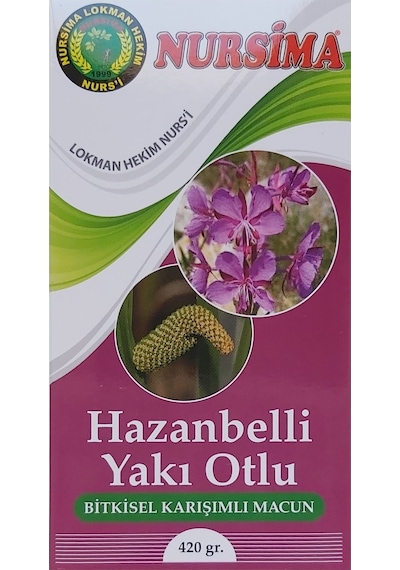 Nursima Hazanbelli Yakıotlu Bitkisel Karışımlı Macun 420 G