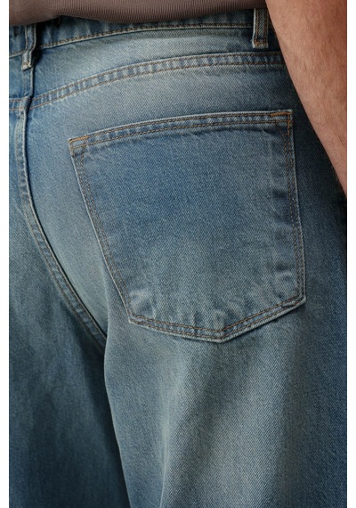 Antioch Baggy Fit Erkek Jean Yeşil