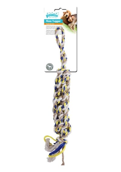 Pawise Floss Tugger 43 CM Tutma Saplı İp Çubuk Köpek Oyuncağı