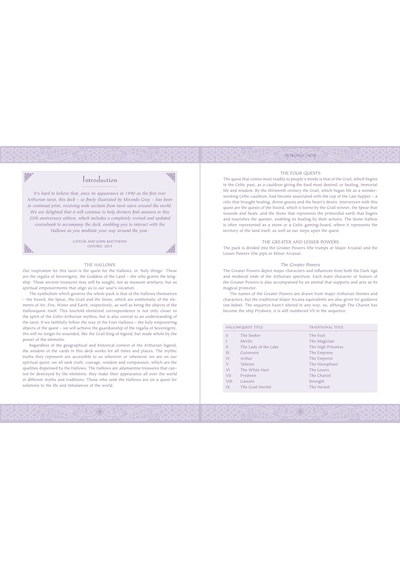 The Complete Arthurian Tarot: Includes Classic Deck With Revised And Updated Coursebook