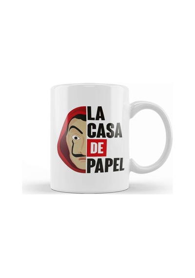 La Casa De Papel 05 Kupa Bardak Porselen Karışık