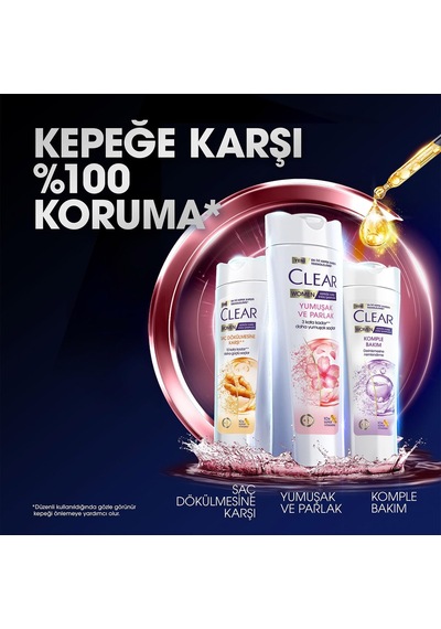 Women Kepeğe Karşı Etkili Şampuan Yumuşak Ve Parlak 350 Ml