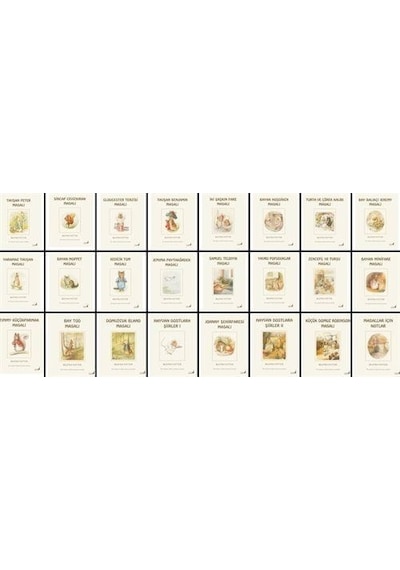 Beatrix Potter Masalları Seti 24 Kitap / Beatrix Potter