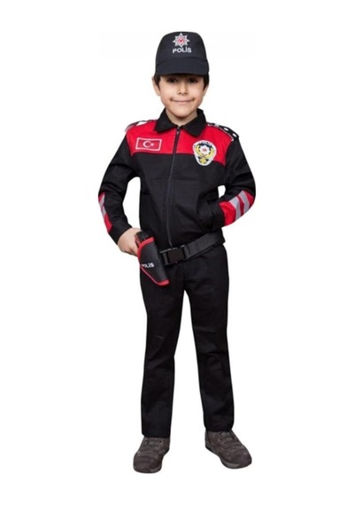 Sıngle Sword Yunus Çocuk Polis Takımı Kemer&tabanca Kılıflı Kırmızı - 523649547 Kırmızı