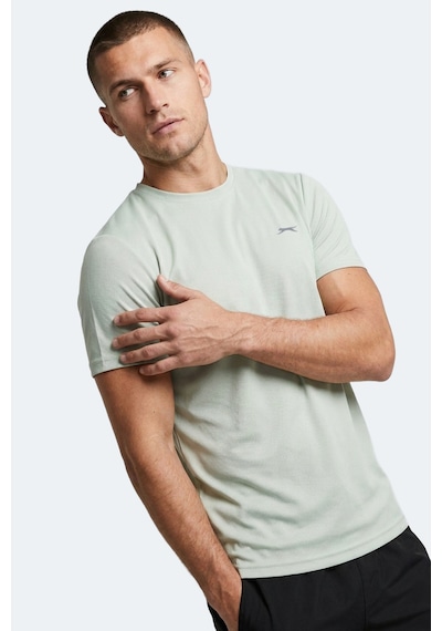 Slazenger Haunted I Erkek Açık Yeşil Tişört