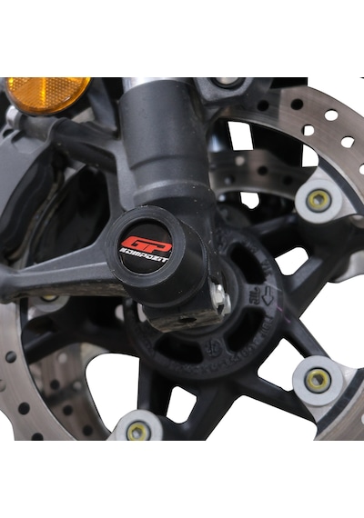 Gp Kompozit Honda Cb750 Hornet 2023-2026 Uyumlu Aks Koruma Takoz Seti Siyah