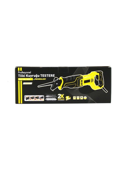 Assur Profesyonel Asr-624 Elektrikli Testere 230v 0-2800 Rpm Sarı Tilki Kuyruğu