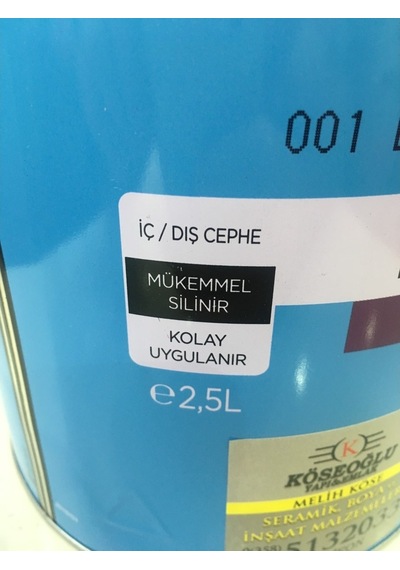 Polisan Primera Sentetik Parlak 2,5 Litre Beyaz