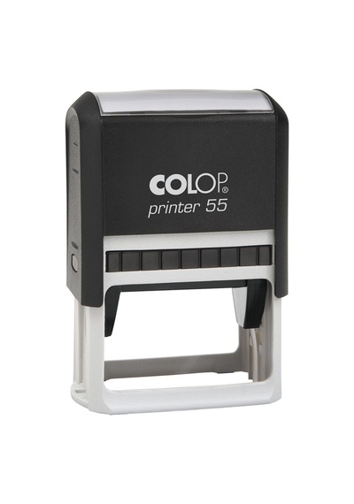 Colop Prınter 55 Tarih Kaşe Tr Siyah Kasa Mavı- Kırmızı Keçe - 40 x 60 MM