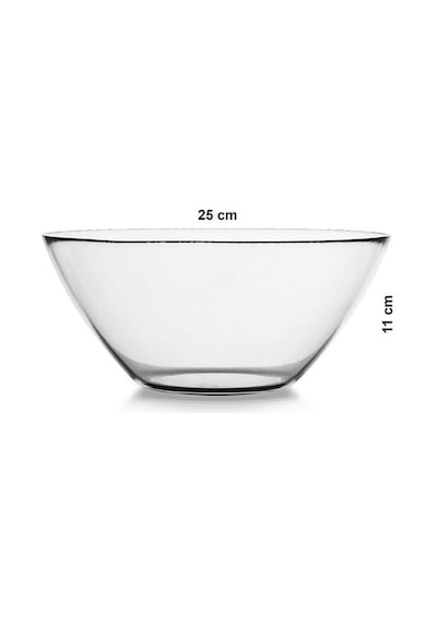 Paşabahçe İconic Cam Kase - Çok Amaçlı Sunum Salata Servis Karıştırma Kasesi