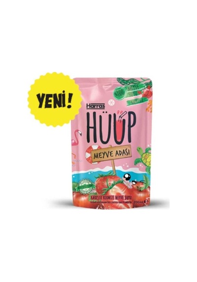 Hüüp Katkısız Karışık Kırmızı Meyve Suyu Elma Çilek Siyah Dut Limon X 20 Adet 36010155