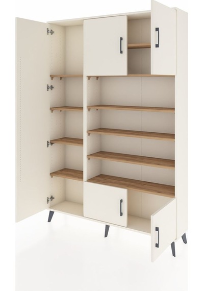 Arges Dolap 10 Raflı 5 Kapaklı 132x30x195 Aytaşı-aytaşı/çam Aytaşı Arges Dolap 10 Raflı 5 Kapaklı 132x30x195 Aytaşı-aytaşı/çam Aytaşı