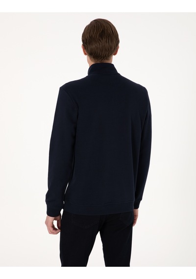 Pierre Cardin Erkek Lacivert Sweatshirt 50314044-vr033 Lacivert