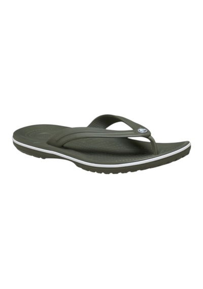 Crocs Unisex Crocband Flip Haki Terlik