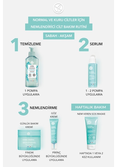 Yves Rocher Çok Kuru Cilt, Aloe Vera&üre&shea, Yoğun Krem-hydra Vegetal Bitkisel Nemlendirici Bakım-50ml