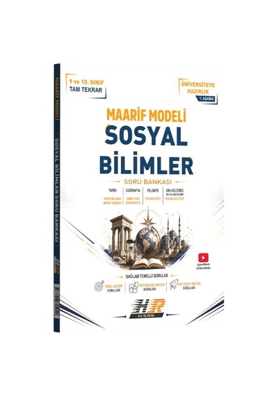 Hız Ve Renk Yayınları Tyt Sosyal Bilimler Maarif Modeli Soru Bankası