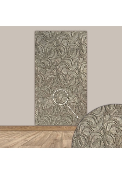Tink 3d Kendinden Yapışkanlı Akustik Keçe Panel Modern Desenli 52x98 Cm 2 Adet 1 M² Devetüyü