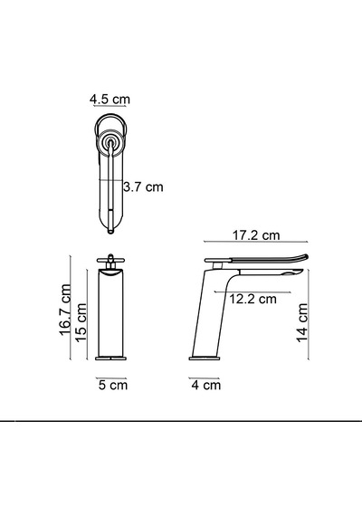 Fa-5011p Krom & Mor Lavabo Bataryası Renkli