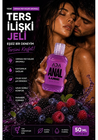 Ada Marketing 50 Ml Orman Meyveli Anal Kayganlaştırıcı Jel Özel Seri