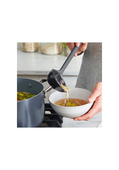 Greenpan Silikon Kepçe Gri Platinum Silicone Bpa İçermez 200 C Isıya Dayanıklı