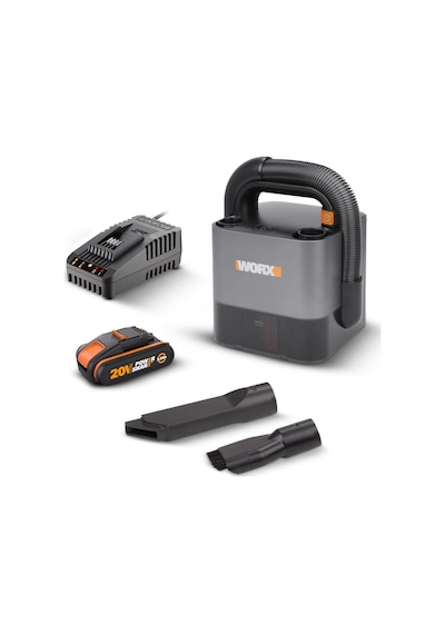 Worx Wx030 20volt 2.0ah. 30w/10kpa Li-ion Flexi Esnek Hortumlu Profesyonel Kompakt Şarjlı Süpürge