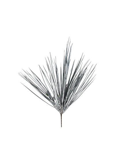 Yapay Çiçek Gümüş Renk Grass Saz 50Cm Bitki Yapay Çiçek Dekor Çiç