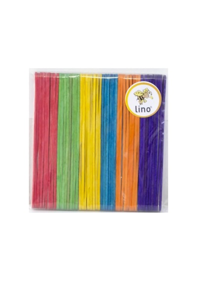 Ahşap Çubuk Renkli 11 Cm 50'li Diğer