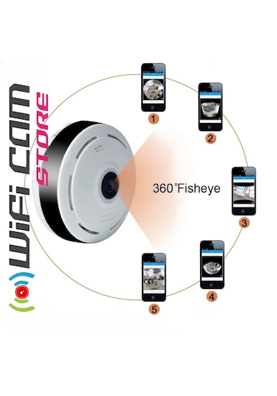 360 Görüşlü Smart Wifi Kamera