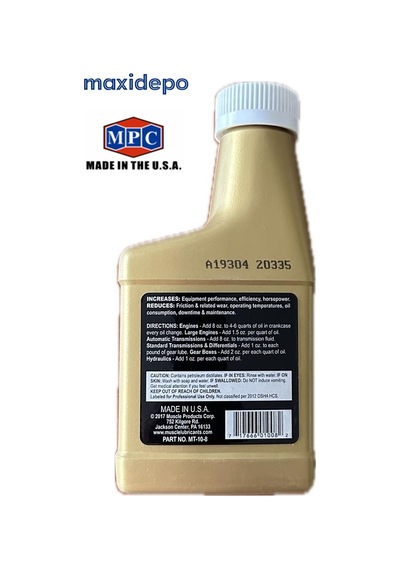 Muscle Mt-10 Metal Treatment Sürtünme Önleyici Yağ Katığı 237 Ml