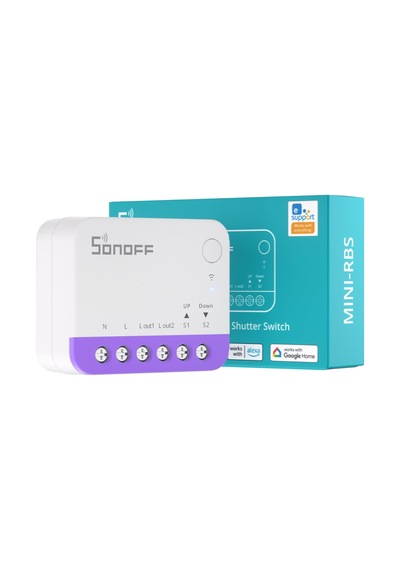 Sonoff Mini-rbs Matter Akıllı Panjur Kontrol Rölesi Mini-rbs