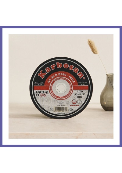 Bezos Inox Metal Kesici Disk 180x1.9x22 Mm Nıda
